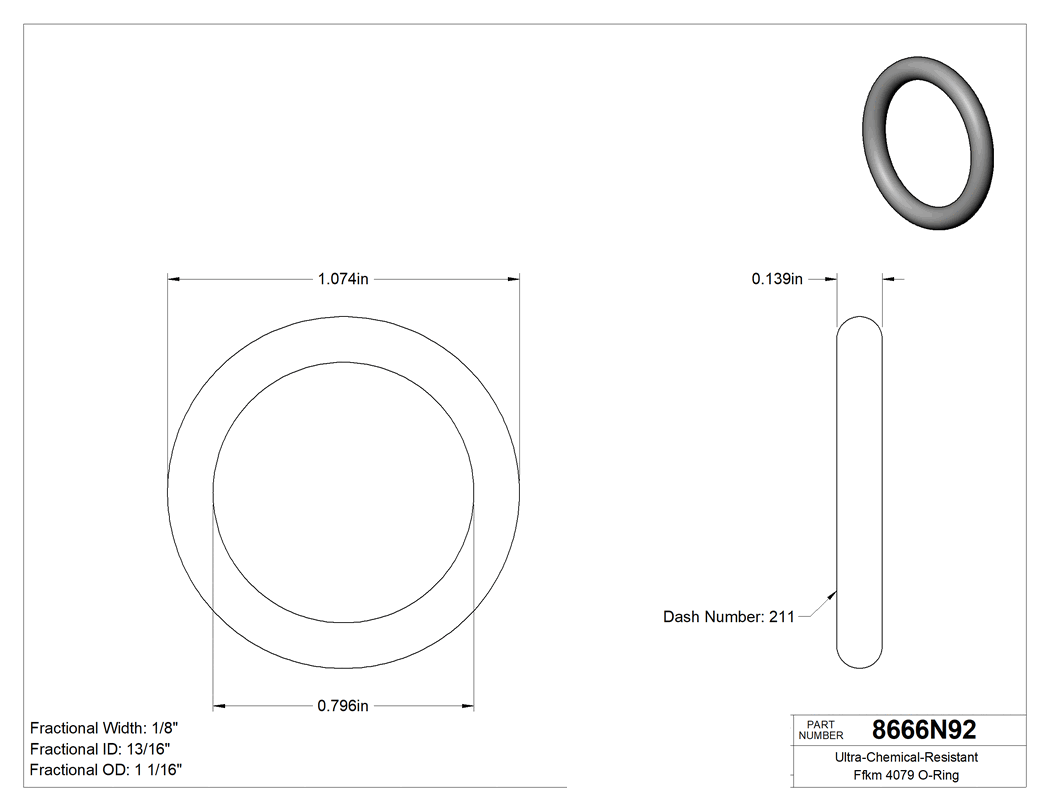 Technical drawing - 8666N92